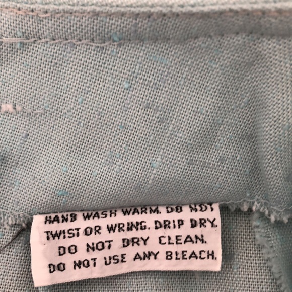 Mint Green Pleated Skirt Small - Picture 6 of 8